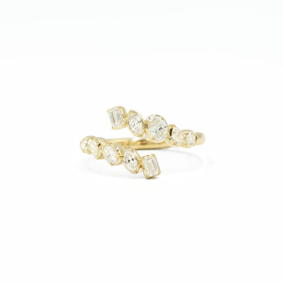 Jewelry Uneek | 14Ky Diamond Bypass Ring