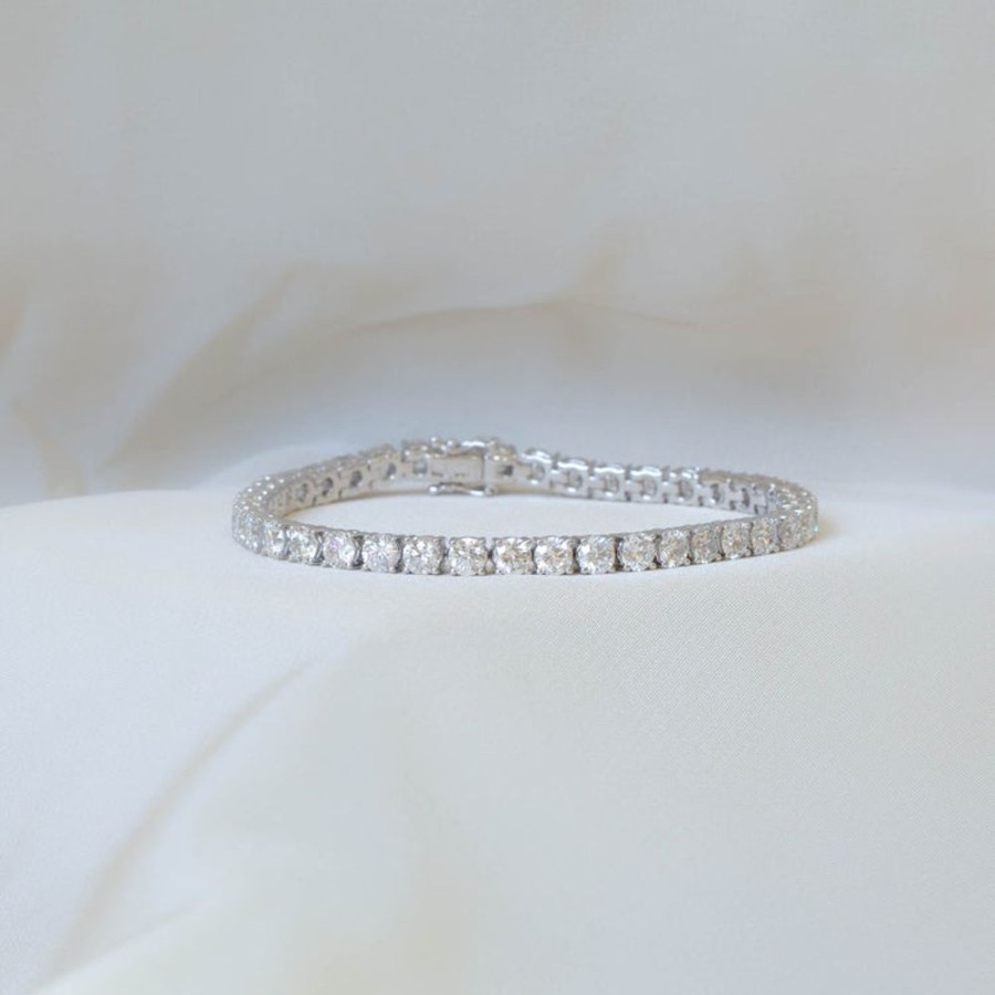 Jewelry Malka Diamonds | 10.35Ctw Diamond Tennis Bracelet