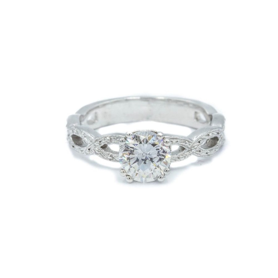 Vintage Collection Malka Diamonds | 14Kw Vintage-Inspired Twist Diamond Ring