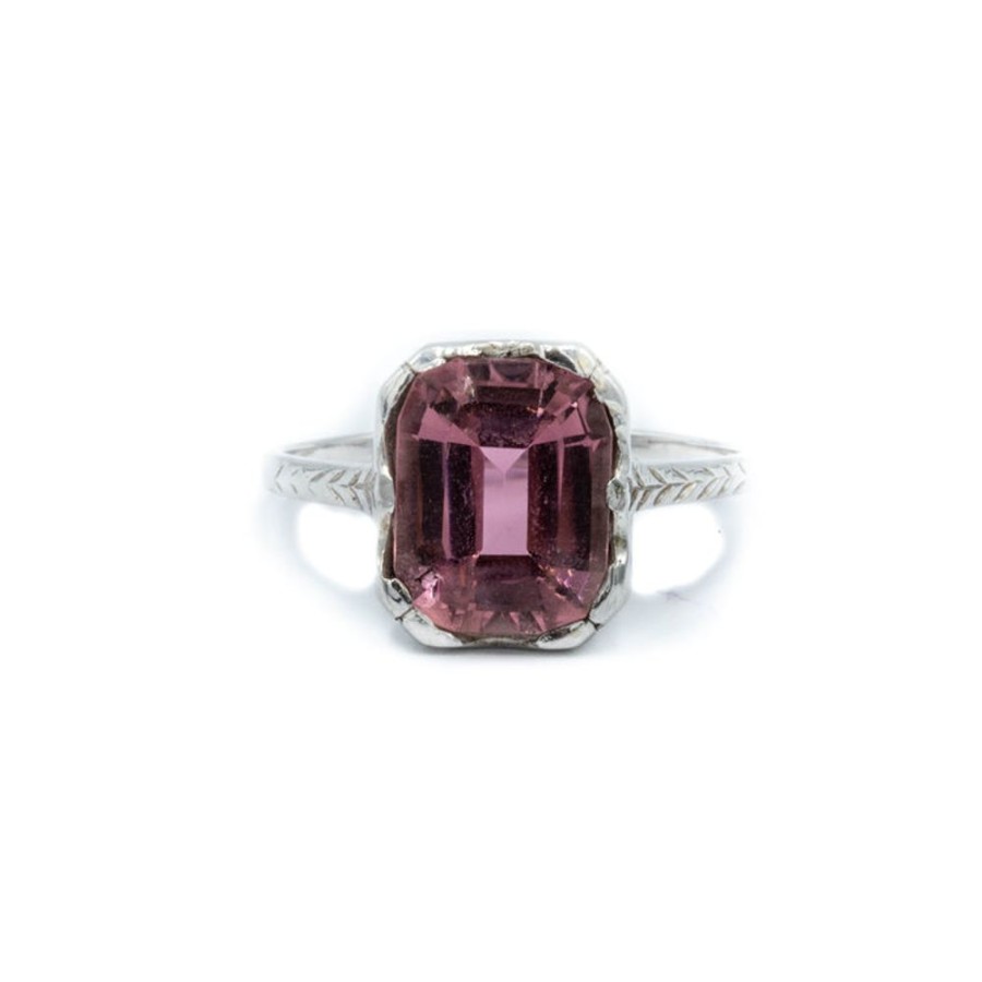 Vintage Collection Malka Diamonds | Vintage 2.5Ct Pink Tourmaline Ring