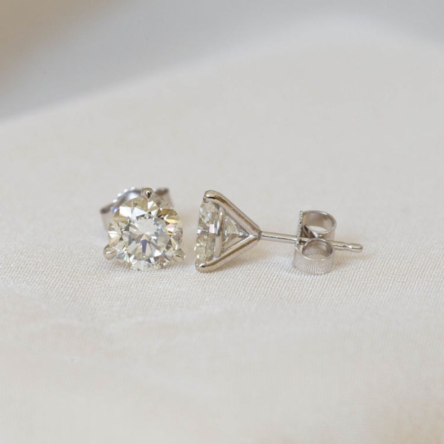 Jewelry Malka Diamonds | 2.01Ct Martini Diamond Earrings