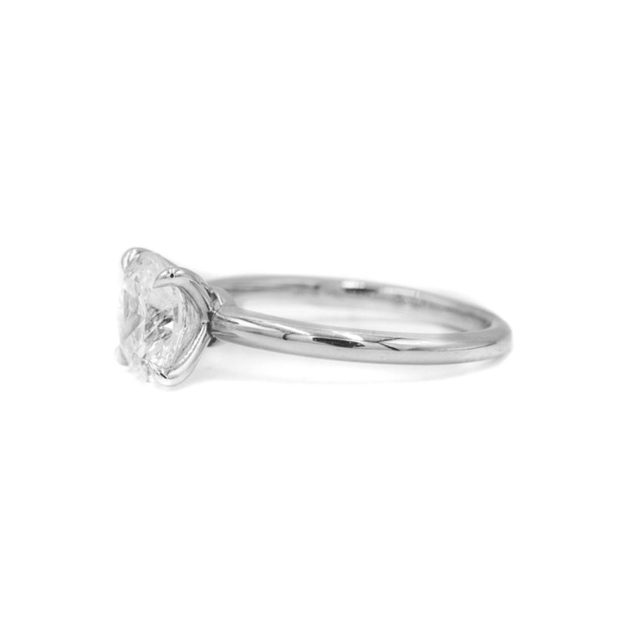 Classic Bridal Malka Diamonds | Platinum 4-Prong Solitaire