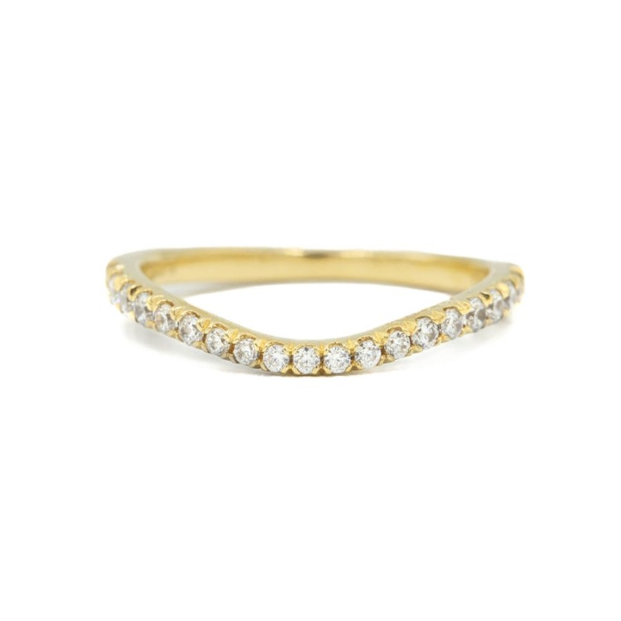 Stackable Rings Stuller | 14Ky Curve Diamond Band