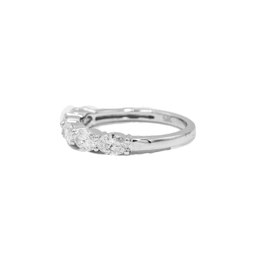 Stackable Rings Adornet | 14Kw 1.0Ctw Marquise Diamond Band