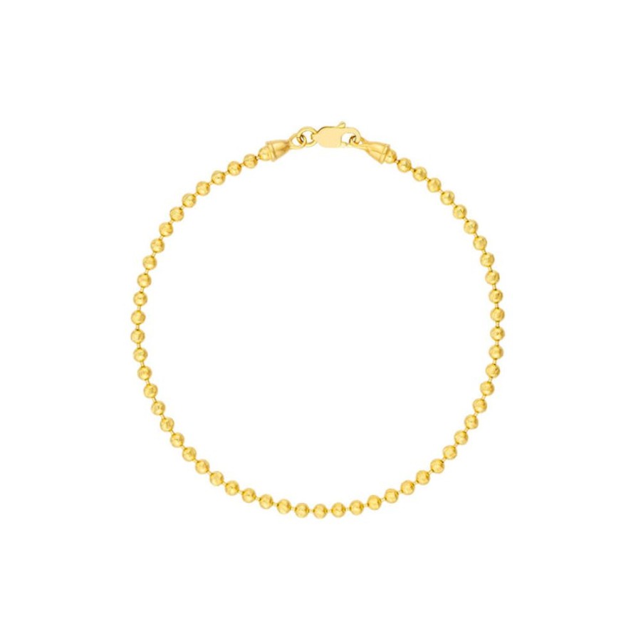 Jewelry Midas | 14Ky Beaded Gold Bracelet