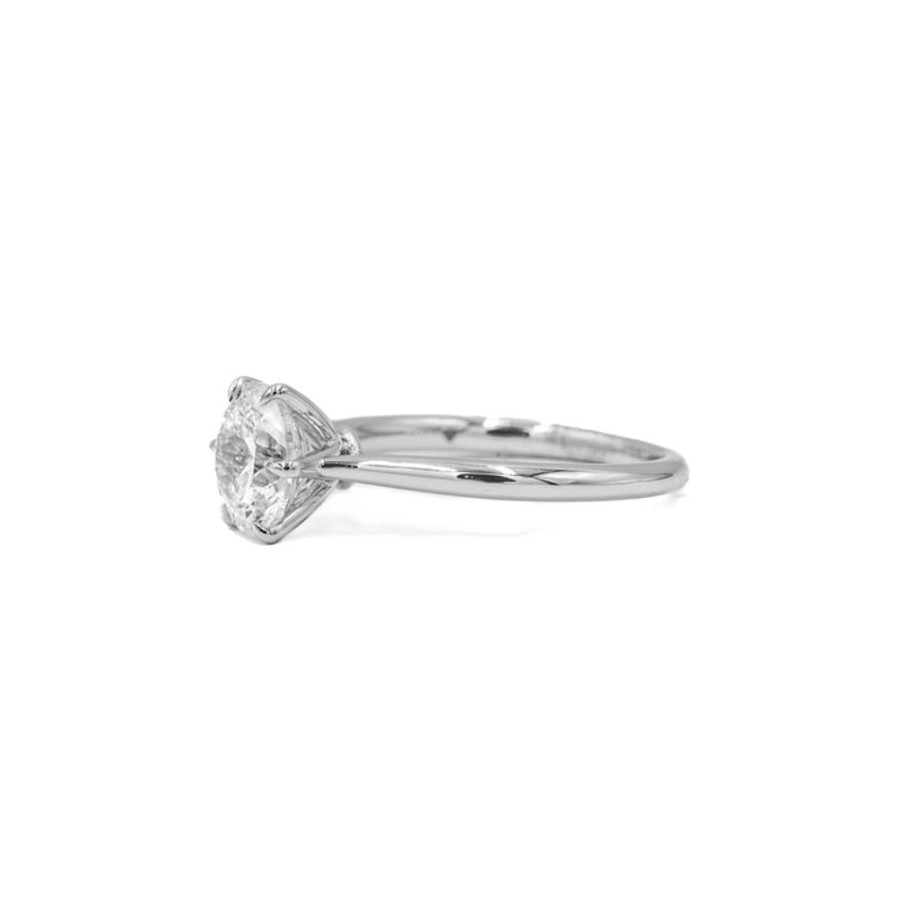 Classic Bridal Malka Diamonds | Platinum 6-Prong Solitaire