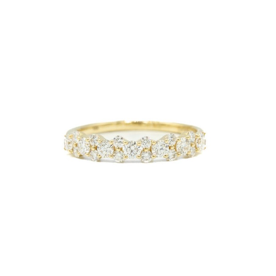 Stackable Rings Parade | 14Ky .55Ctw Double Diamond Band