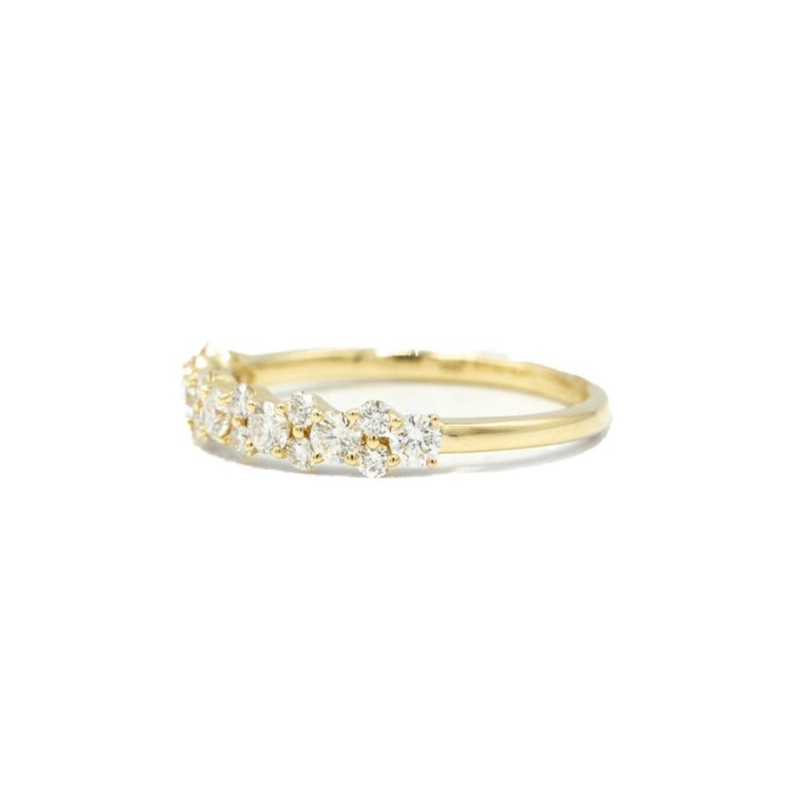 Stackable Rings Parade | 14Ky .55Ctw Double Diamond Band