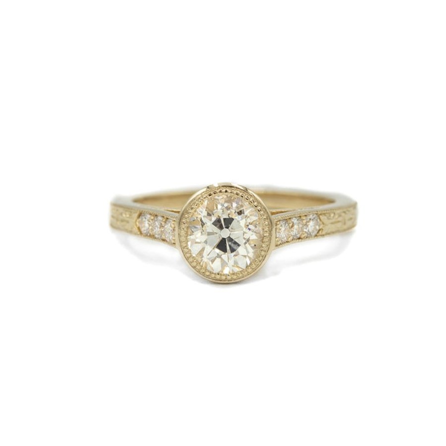 Vintage Collection Malka Diamonds | 1.07Ct Old European-Cut Vintage-Inspired Diamond Ring