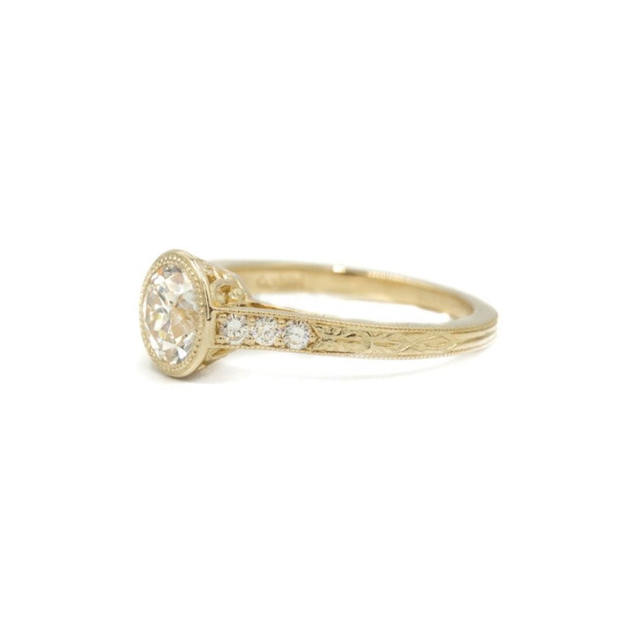 Vintage Collection Malka Diamonds | 1.07Ct Old European-Cut Vintage-Inspired Diamond Ring