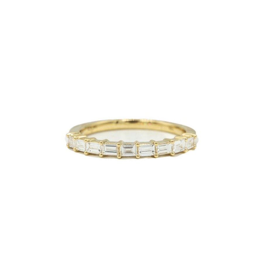 Stackable Rings Parade | 14Ky .40Ctw Baguette East-West Diamond Band