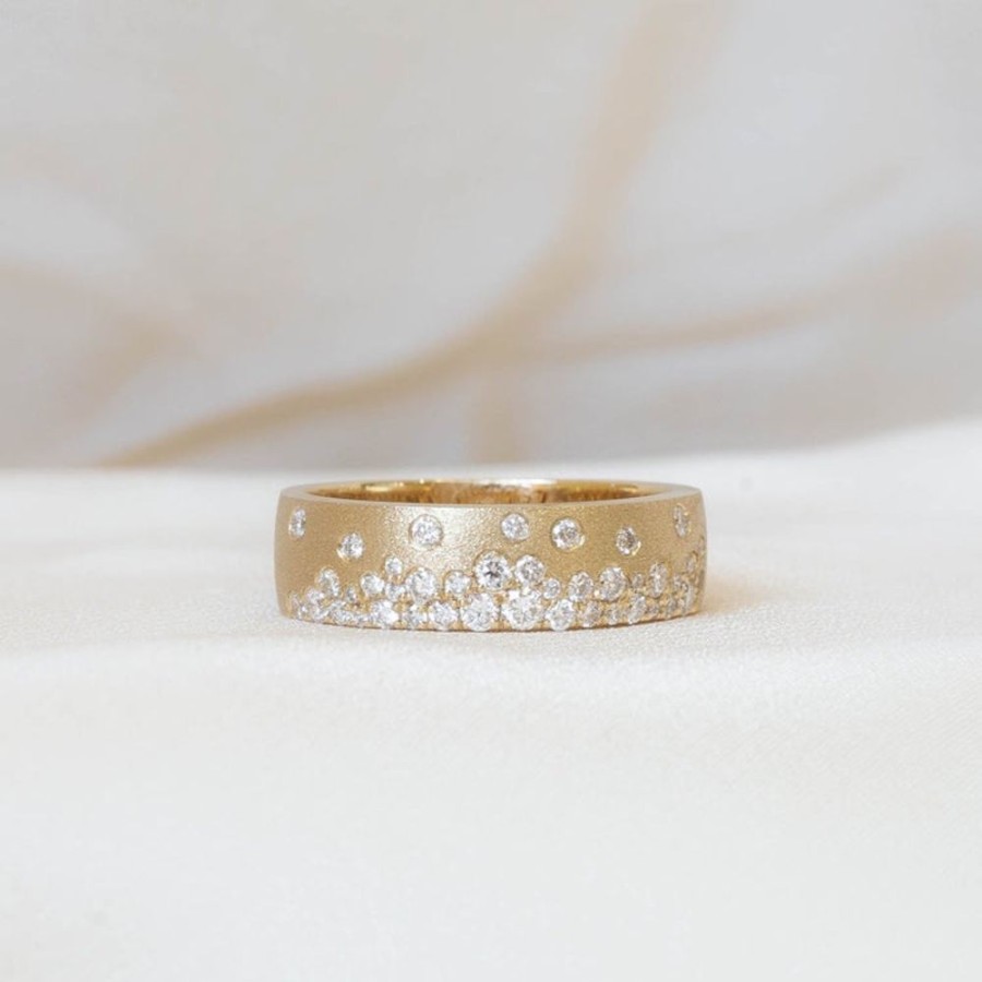 Jewelry Malka Diamonds | 14Ky Diamond Confetti Band